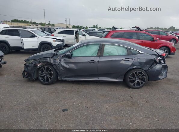 19XFC2F87ME202096 2021 HONDA CIVIC Gray სალონის 360-გრადუსიანი ხედი
