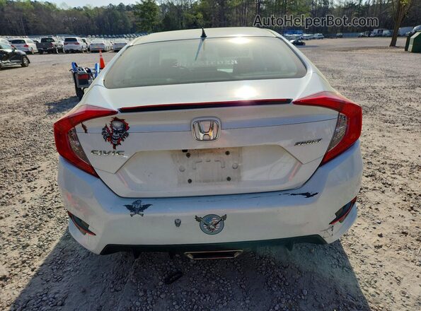 19XFC2F87ME203085 2021 HONDA CIVIC White Հետևի տեսք
