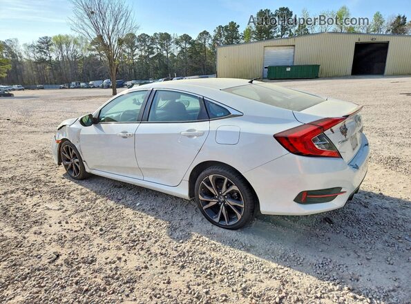 19XFC2F87ME203085 2021 HONDA CIVIC White Հետևի ձախ