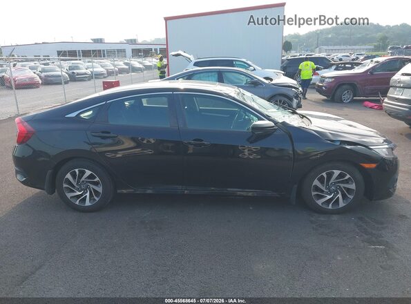 19XFC2F88GE076643 2016 HONDA CIVIC Black Вид задньої частини салону