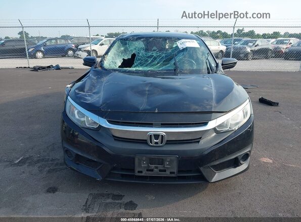 19XFC2F88GE076643 2016 HONDA CIVIC Black Вид щитка приладів