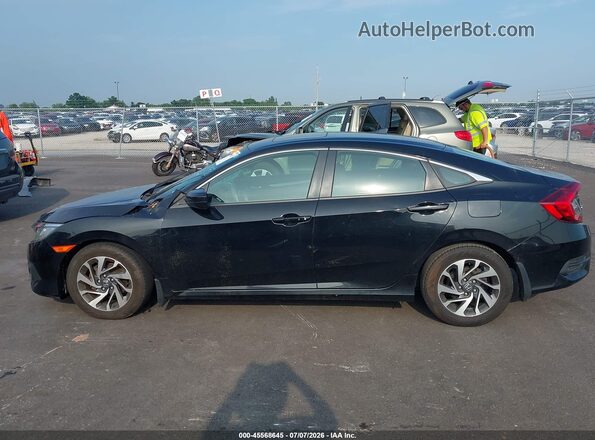 19XFC2F88GE076643 2016 HONDA CIVIC Black Панорамний вид салону 360°