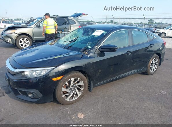 19XFC2F88GE076643 2016 HONDA CIVIC Black Передня ліва чверть