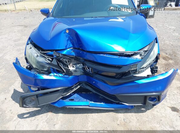 19XFC2F88KE001546 2019 HONDA CIVIC Blue Вид спереду
