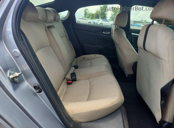 19XFC2F88KE002440 2019 HONDA CIVIC Silver Rear seats view