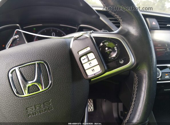 19XFC2F88KE004012 2019 HONDA CIVIC Серый Вид панели приборов