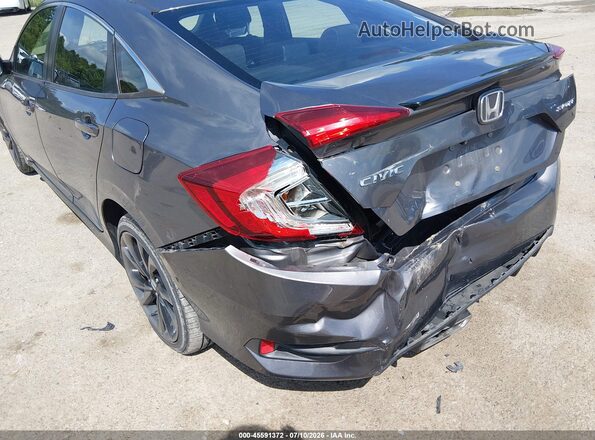 19XFC2F88KE004012 2019 HONDA CIVIC Серый Вид спереди