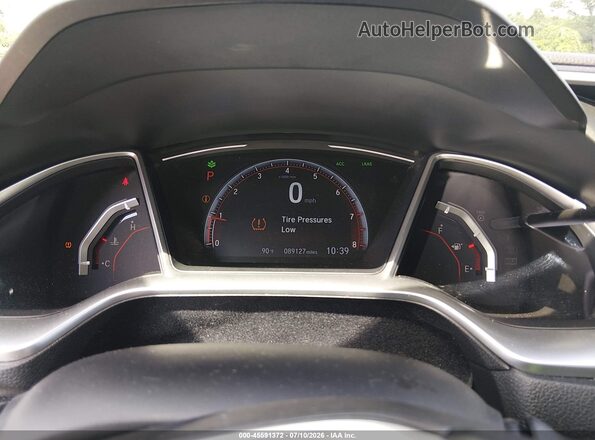 19XFC2F88KE004012 2019 HONDA CIVIC Серый Вид задних сидений