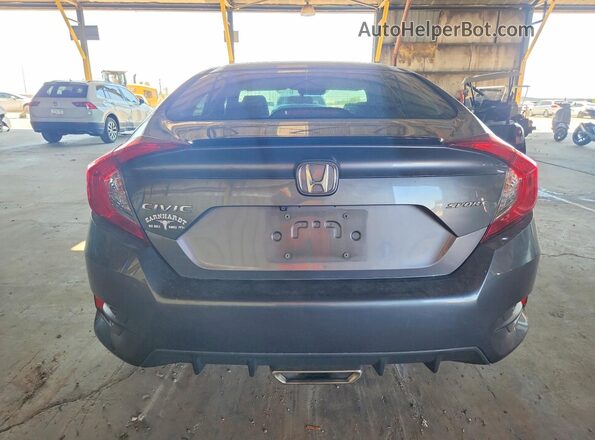 19XFC2F88LE008305 2020 HONDA CIVIC Gray უკანა ხედი