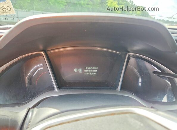 19XFC2F88LE010362 2020 HONDA CIVIC Синий Вид щитка приборов