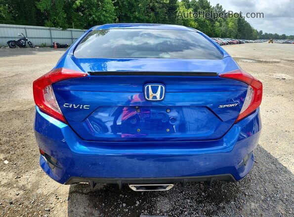 19XFC2F88LE010362 2020 HONDA CIVIC Синий Вид сзади