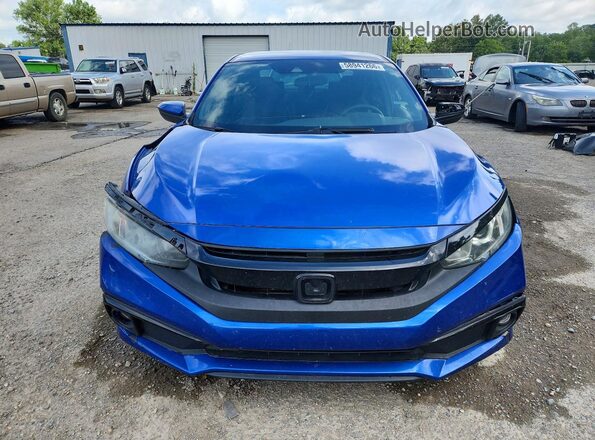19XFC2F88LE010362 2020 HONDA CIVIC Синий Вид спереди