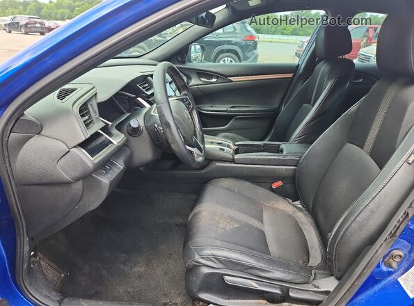 19XFC2F88LE010362 2020 HONDA CIVIC Синий Вид салона спереди