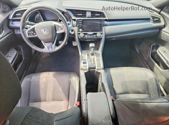19XFC2F88LE010362 2020 HONDA CIVIC Синий Вид панели приборов