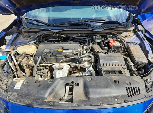 19XFC2F88LE010362 2020 HONDA CIVIC Синий Вид задней части салона