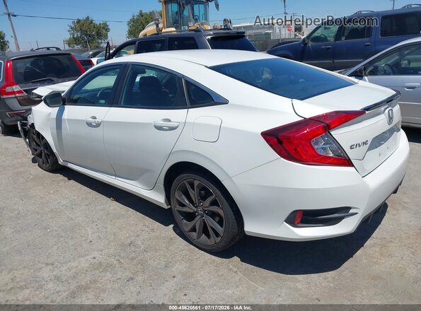 19XFC2F88LE200405 2020 HONDA CIVIC Белый Задняя левая четверть