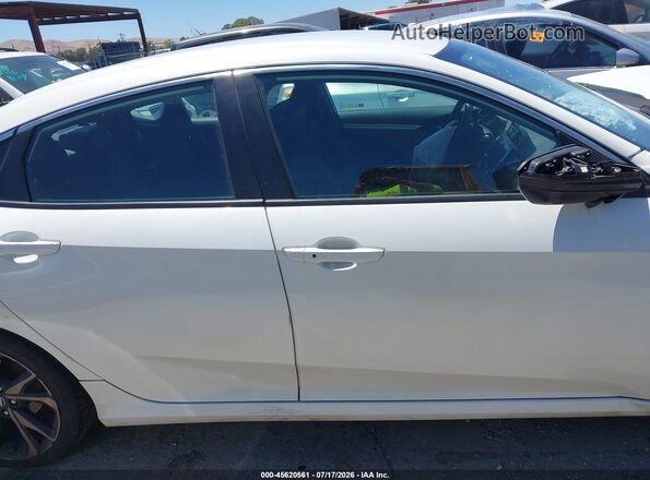 19XFC2F88LE200405 2020 HONDA CIVIC Белый Вид задней части салона