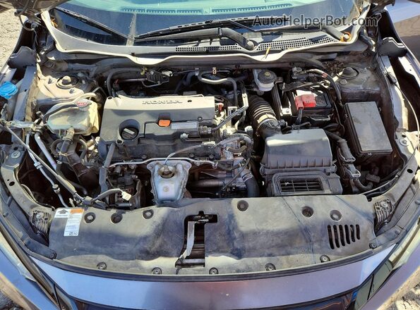 19XFC2F88LE205863 2020 HONDA CIVIC Gray Rear interior view