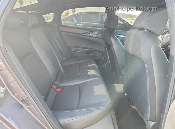 19XFC2F88LE205863 2020 HONDA CIVIC Gray Rear seats view