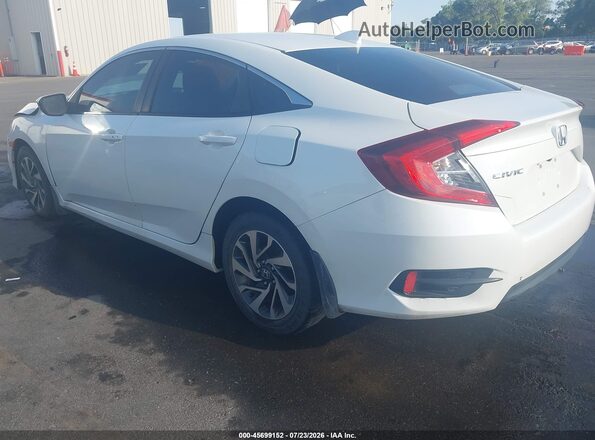 19XFC2F89JE017379 2018 HONDA CIVIC Белый Задняя левая четверть