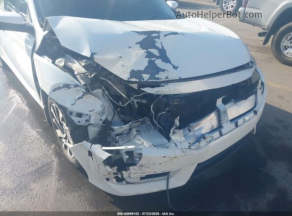 19XFC2F89JE017379 2018 HONDA CIVIC Белый Вид спереди