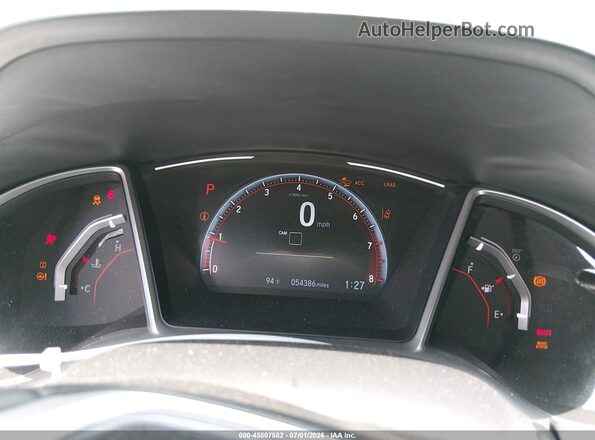 19XFC2F89KE010000 2019 HONDA CIVIC Blue Вид задніх сидінь