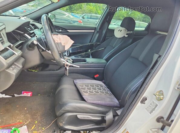 19XFC2F89LE001346 2020 HONDA CIVIC White Вид салону спереду