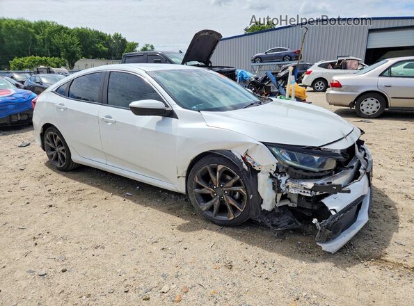 19XFC2F89LE001346 2020 HONDA CIVIC White Передня права чверть