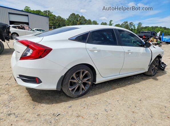 19XFC2F89LE001346 2020 HONDA CIVIC White Задня права чверть