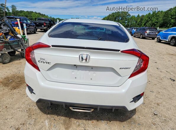 19XFC2F89LE001346 2020 HONDA CIVIC White Вид ззаду