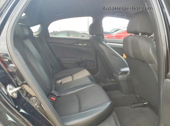 19XFC2F89LE009754 2020 HONDA CIVIC Черный Вид задних сидений