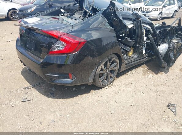 19XFC2F89LE028479 2020 HONDA CIVIC Black Trasero derecho