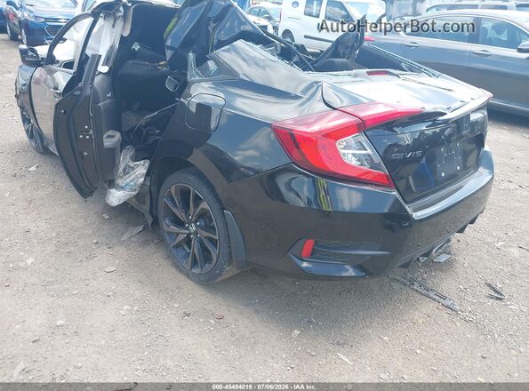 19XFC2F89LE028479 2020 HONDA CIVIC Black Trasero izquierdo