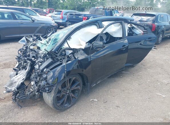 19XFC2F89LE028479 2020 HONDA CIVIC Black Vista interior trasera