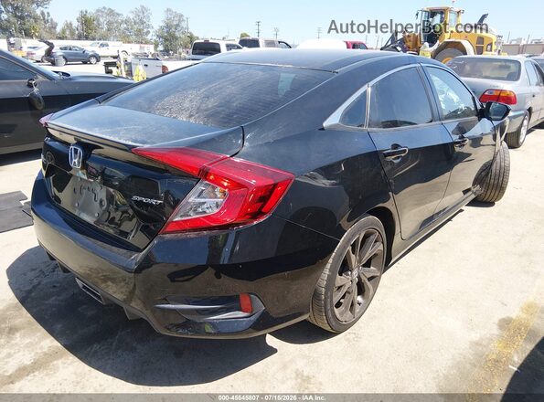 19XFC2F89LE206424 2020 HONDA CIVIC Black Tył prawy
