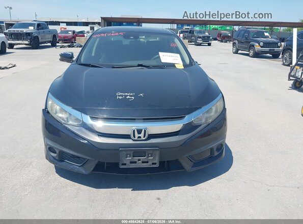 19XFC2F8XHE052863 2017 HONDA CIVIC Black Вид щитка приладів