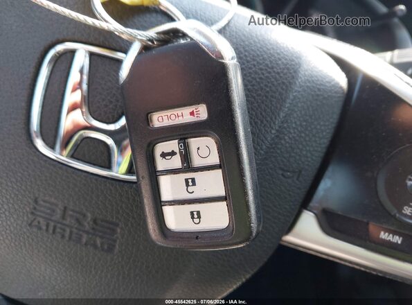 19XFC2F8XHE052863 2017 HONDA CIVIC Black Вид панелі приладів