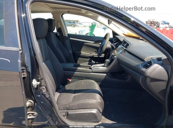 19XFC2F8XHE052863 2017 HONDA CIVIC Black Вид салону спереду