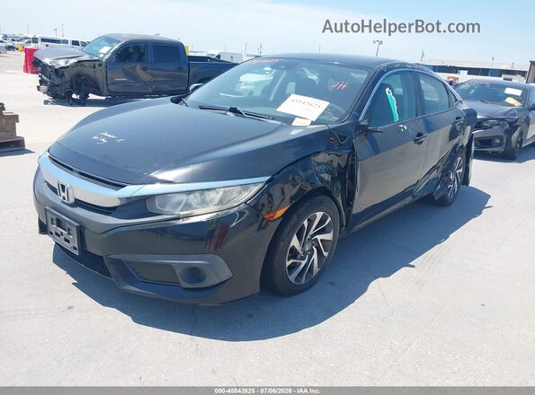 19XFC2F8XHE052863 2017 HONDA CIVIC Black Передня ліва чверть