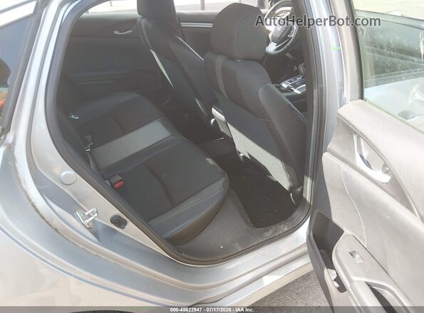 19XFC2F8XKE050229 2019 HONDA CIVIC Silver Вид наклейки з VIN-кодом