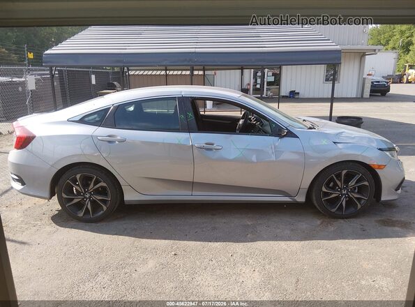 19XFC2F8XKE050229 2019 HONDA CIVIC Silver Панорамний вид салону 360°