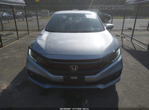 19XFC2F8XKE050229 2019 HONDA CIVIC Silver Вид задньої частини салону