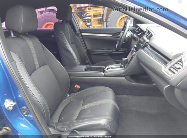 19XFC2F8XKE209976 2019 HONDA CIVIC Blue Вид салону спереду