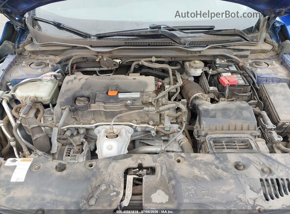 19XFC2F8XKE209976 2019 HONDA CIVIC Blue Вид ззаду