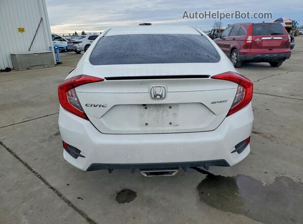 19XFC2F8XLE211728 2020 HONDA CIVIC White Հետևի տեսք