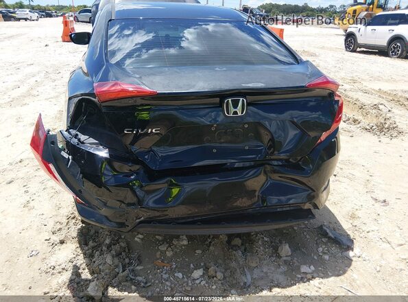 19XFC2F55GE061054 2016 HONDA CIVIC Black Front view