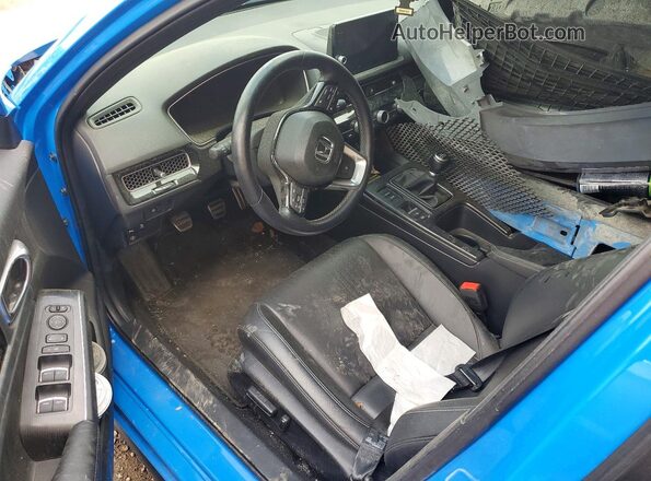 19XFL1G81PE400640 2023 HONDA CIVIC Blue წინა პანელის ხედი