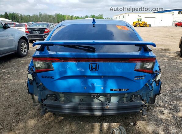 19XFL1G81PE400640 2023 HONDA CIVIC Blue უკანა ხედი