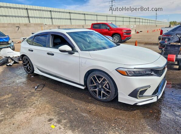 19XFL1G84PE004993 2023 HONDA CIVIC White Передня права чверть