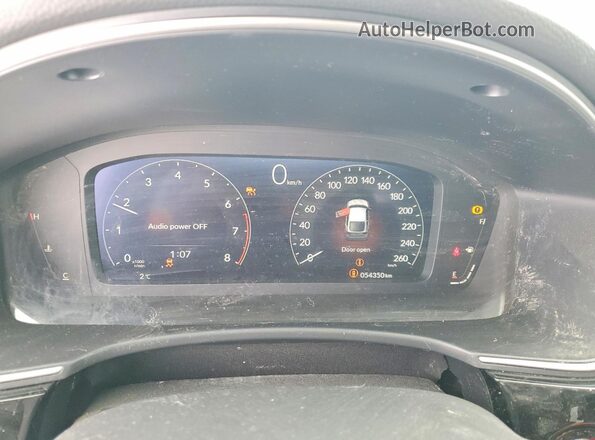19XFL1G84RE400151 2024 HONDA CIVIC White Սարքավորումների վահանակի տեսք